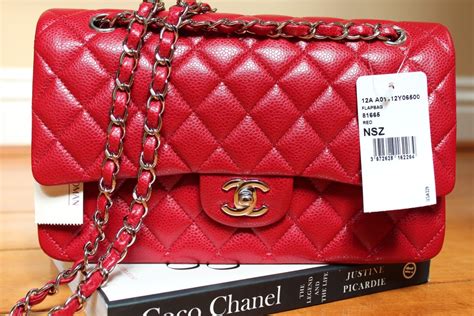 chanel bag red color|chanel bag red inside.